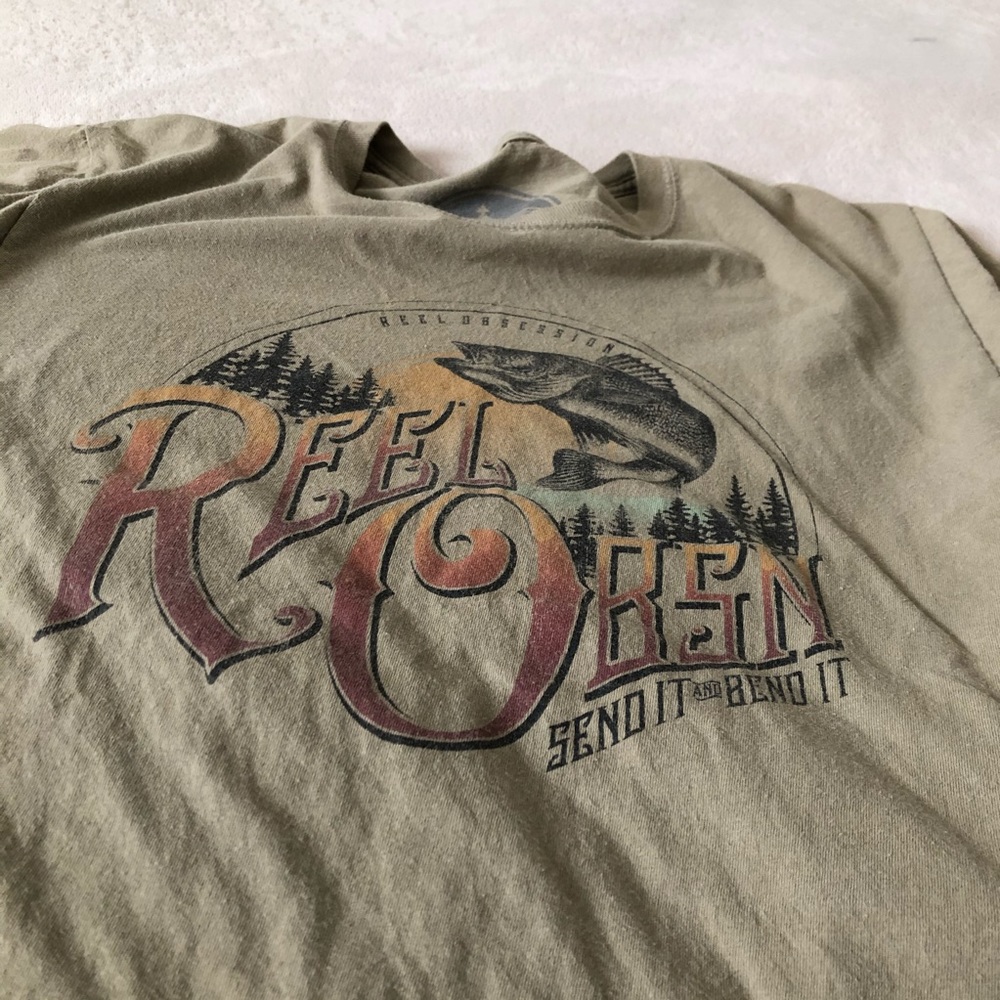 Reel Obsession Send It or Bend It Fishing T-Shirt
